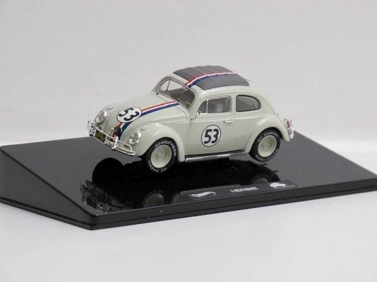 1/43 VOLKSWAGEN BEETLE HERBIE #53 1962 HOT WHEELS ELITE BLY28 EXTREMELY RARE - Immagine 1 di 1