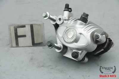 Harley Sportster 883 2007 conjunto de pinza de freno delantera personalizada 12 k plateada Foto 1 de 4