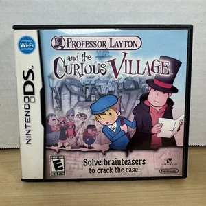 Professor Layton and the Curious Village (Nintendo DS, 2008) Komplett CIB - Bild 1 von 3