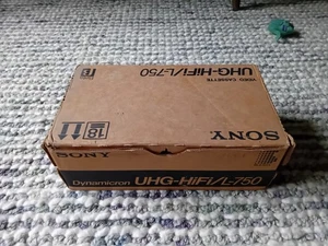 *Still Sealed In Outer Box* 10 Pack Sony L-750 Dynamicron UHG-HiFi - Picture 1 of 2