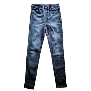 Levi's Mile High Super Skinny Damen Jeans Hose W30/L30 Grau Stretch Top Zustand - Picture 1 of 3