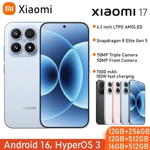Original Xiaomi Mi 17 5G Phone 6.3'' 120Hz 100W 7000mAh Snapdragon 8 Elite Gen 5 - Picture 1 of 25
