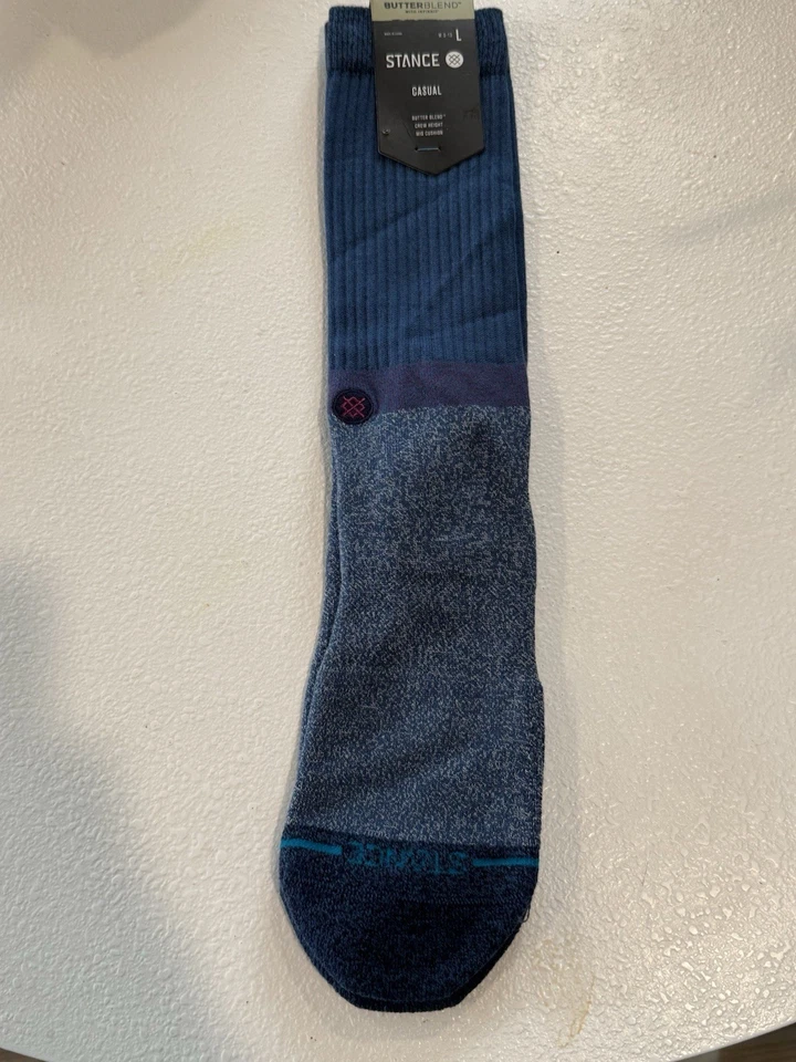 Stance Butter Blend Casual Crew Socks - Stoop Crew - Men's LARGE Size 9-13