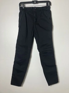 Zara Straight Leg Pants Boys 13/14 Black Casual Comfort - Picture 1 of 4