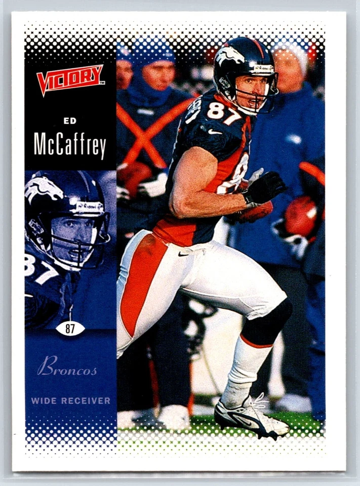 2000 Upper Deck Victory Ed McCaffrey Denver Broncos #63 - Image 1 of 2