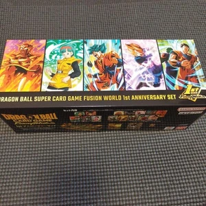 Dragon Ball Super Card Game Fusion World 1st Anniversary Premium Bandai Set - Picture 1 of 3