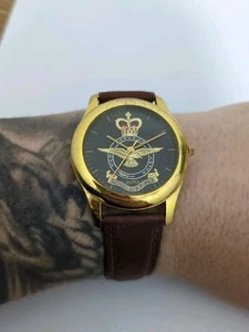 ALFEX Royal Air Force QZ Men's Watch Black Dial 32mm Quartz REQUIRES BATTERY - Picture 1 of 9
