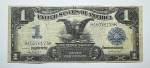 1899 $1 Black Eagle Silver Certificate Fr. 232 - Picture 1 of 2
