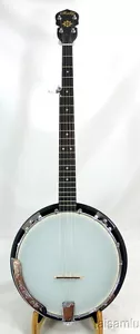 Rally 5 String banjo, Walnut resonator, geared tuners CC50RP Series - Picture 1 of 10