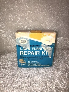 Vintage Stone City Lawn Furniture Webbing Repair Kit W/ Clips 36 ft. Neon Green - Picture 1 of 8