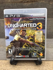 Uncharted 3 Drake's Deception CIB Playstation 3 PS3 - Picture 1 of 3