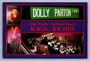 Postkarte Vintage Tennessee Dollywood Parton Taube Schmiede Vergnügungspark 4x6 - Bild 1 von 2