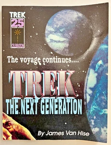 The Voyage Continues Trek the Next Generation James Van Hise 1991 Star Trek TNG - Bild 1 von 3