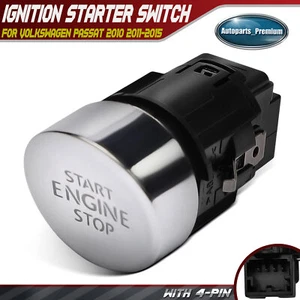Ignition Starter Switch for Volkswagen Passat 2010 2011 2012 2013 2014 2015 2016 - Picture 1 of 8