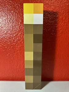 Vintage Think Geek 2013 MINECRAFT Light-Up Wall Torch. Flashlight/Night Light - Picture 1 of 5