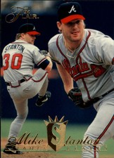 1994 Flair Atlanta Braves Baseball Card #358 Mike Stanton