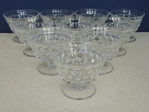 10 tallos de sorbete de vidrio American Fostoria elegantes patrón de 3 1/4" #2056 - Imagen 1 de 4