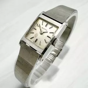 WALTHAM Ladies Watch, Hand-wound, Square, Vintage - Picture 1 of 6