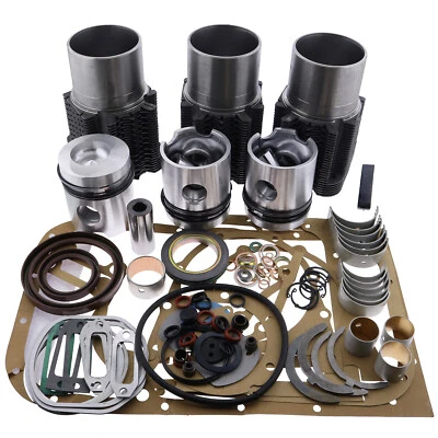 Overhaul Rebuild Kit For Deutz F3L912 Engine 3 Cylinder STD - Image 1 of 4