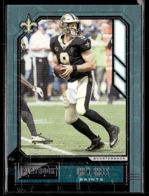 2020 Panini Playbook Drew Brees #84 New Orleans Saints - Image 1 of 2