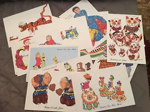 Vintage UN Postkarten-Set ""Puppen um die Welt"" Menge 16 bunt unpostiert - Bild 1 von 20
