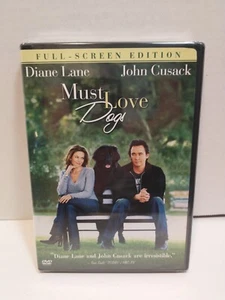 Must Love Dogs DVD 2005 Warner Bros Full Frame John Cusack Diane Lane New Sealed - Imagen 1 de 4