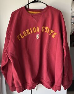 Champs Sports Florida State Sweatshirt Men’s 2XL Pullover Long Sleeve Red