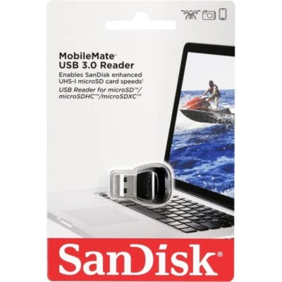 SanDisk® MobileMate® UHS-I USB 3.0 Reader Memory Card for micro SD SDHC SDXC-UK  - Image 1 of 4
