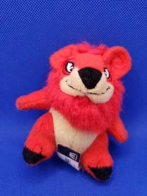 McDonalds Neopets Red Yurble Mini Plush Toy 2004 Bear Plushie Toy Happy Meal - Image 1 of 4