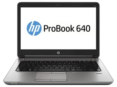HP ProBook 640 G1 Notebook i5 4GB RAM 500GB HDD Windows 11 QWERTY - A617 - Bild 1 von 2