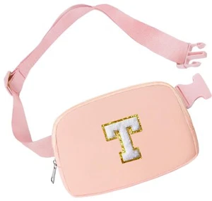 Teen Girl Gifts Trendy Stuff Preppy Initial Travel Fanny Pack for Teenage Gir... - Picture 1 of 6