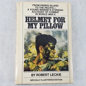 RARE Helmet For My Pillow HC DJ 1979 Bantam War Edition Special Illustrated - Bild 1 von 22