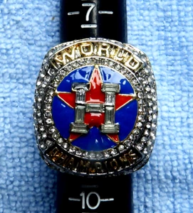 2017 Houston Astros World Series Champions Carlos Correa Replica Ring Size 14 - Picture 1 of 5