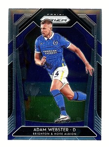 2020-21 Panini Prizm Premier League Soccer #169 Adam Webster - Brighton & Hove A