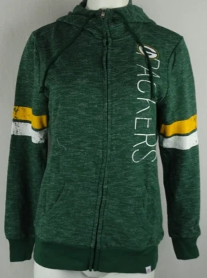 Green Bay Packers NFL Majestic sudadera con capucha cremallera completa Foto 1 de 4