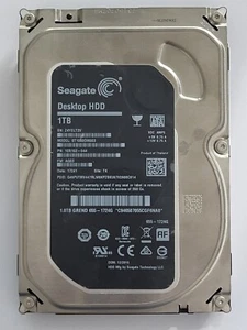 ST1000DM003, SN: Z4Y, TK, PN: 1ER162-044, FW: AQ03, 17241, Seagate 1Tb 3.5" HDD - Picture 1 of 2