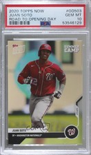 2020 Topps Now Road to Opening Day Summer Camp Juan Soto #OD-503 PSA 10 GEM MT