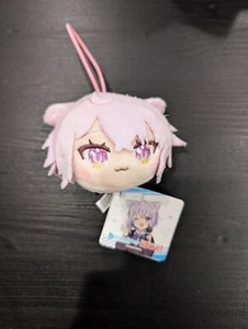 Hololive x Round 1 Collab Exclusive Okayu 2.8” Plush & Acrylic Keychain A - Picture 1 of 4