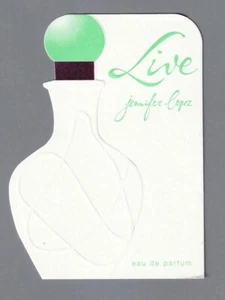 Jennifer Lopez Advertising Card - Live Advertising Card - Picture 1 of 1