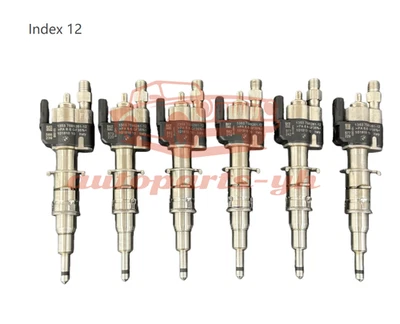 Inyector de combustible 6 piezas para BMW N54 N63 335 535 550 750 X5 X6 Index 12 13537585261-12 Foto 1 de 4