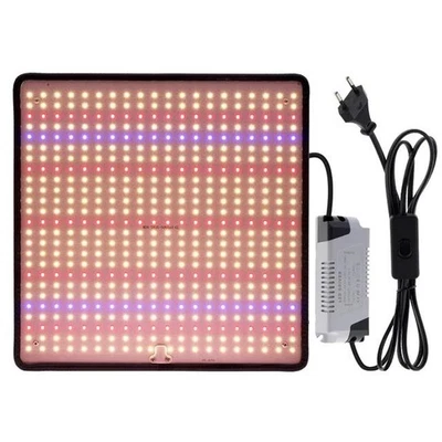 Lámpara de crecimiento 1200W 500 LED de espectro completo para plántulas plantas hidropónicas vegetales Foto 1 de 4