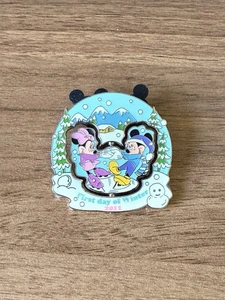Disney Pins PP87247 Mickey Mouse & Minnie Mouse First Day of Winter 2011 Spinner - Picture 1 of 5