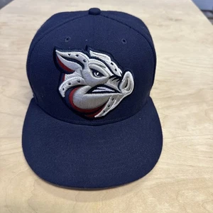 New Era Fits MiLB Lehigh Valley Iron Pigs - Phillies Fitted Hat - Size 7 1/8 - Bild 1 von 6
