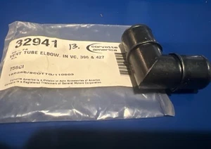 Chevy Big Block Valve Cover to Air Cleaner Vent Elbow Pipe Steel - OE Style - Foto 1 di 4