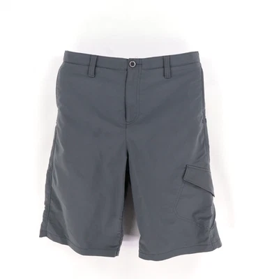 Шорты Under Armour Heatgear свободного покроя для мальчиков размер 20 серые карманы спортивная одежда - Изображение 1 из 4