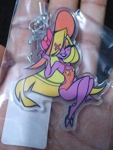 Vivziepop Summer Vaggie Acrylic Keychain Limited Stock Helluva Boss - Picture 1 of 4