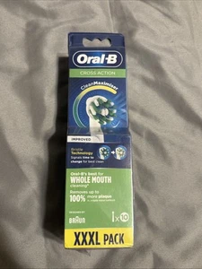Oral-B Cross Action Replacement Brush Heads 10 XXXL Pack New Box Damage - Picture 1 of 4