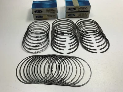 FULL SET 1993-1997 Ford F150 Lightning 5.8L 0.030" OEM Piston Rings F3TZ-6148-BA - Image 1 of 3