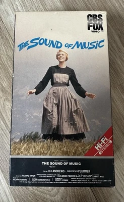 Vintage Award Winning 2 VHS Musical The Sound Of Music (1986) - Julie Andrews - Image 1 of 4