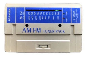 Toshiba RP-AF1 AM/ FM Stereo Tuner Pack for portable cassette recorder VTG JAPAN - Picture 1 of 5